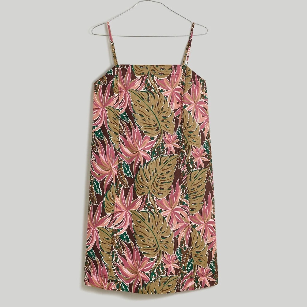 Madewell Goldie Mini Dress in 100% Linen